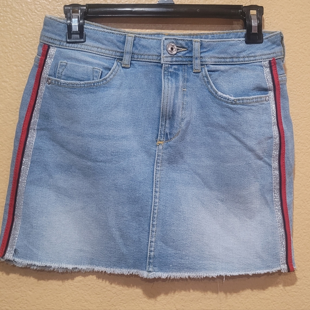 Zara denim skirt